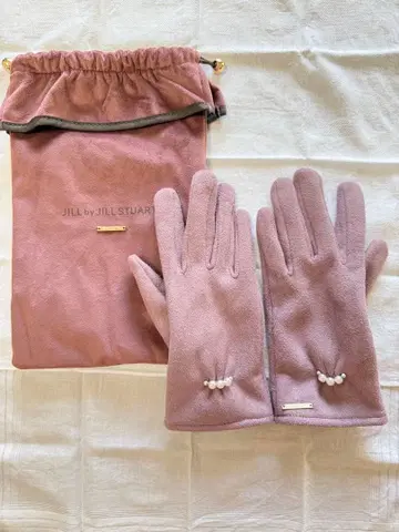JILL by JILL STUART 핑크 장갑 터치 패널 가능