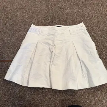 ST ANDREWS 화이트 스커트 M