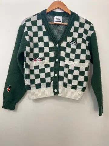 [ 레어 ] VANS 니트 가디건 Miro & Wujo 콜라보