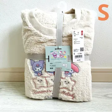 [새상품] 유니클로 플리스 세트 S사이즈 치이카와 파자마 긴팔 내추럴