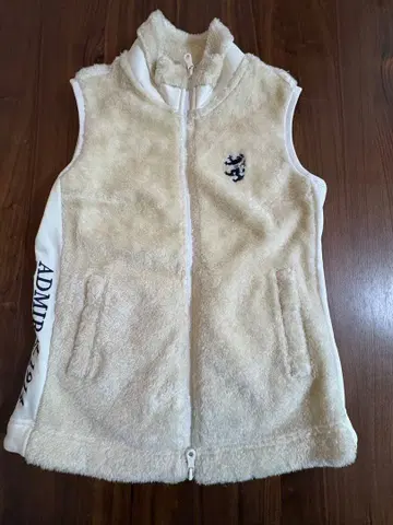 아디다스 골프 여성용 베스트 S 크림색