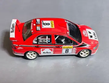 AUTOart 1/43 미쓰비시 랜서 EVO7 WRC #8 A 맥레이