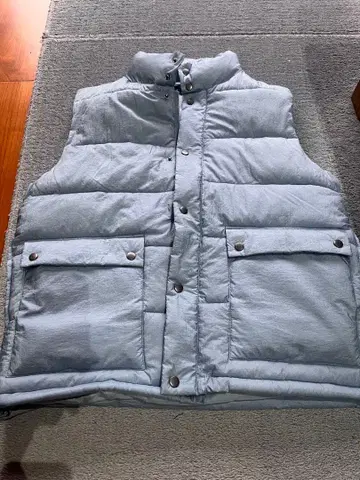 어반 리서치 라이트 블루 다운 베스트