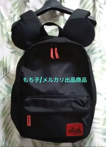 미키 백팩 도쿄 디즈니 리조트 블랙 레드 미키 귀