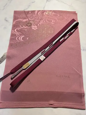 고급 허리띠 고급 오비 장식 천 세트 0021