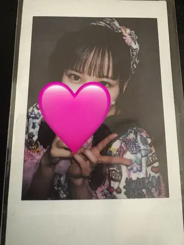 FRUITS ZIPPER 마츠모토 카렌 폴라로이드