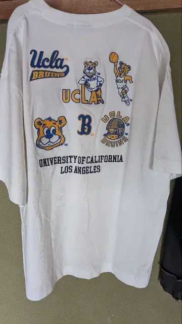 UCLA 자수 T셔츠