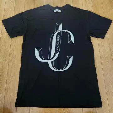 JIMMY CHOO 블랙 T셔츠