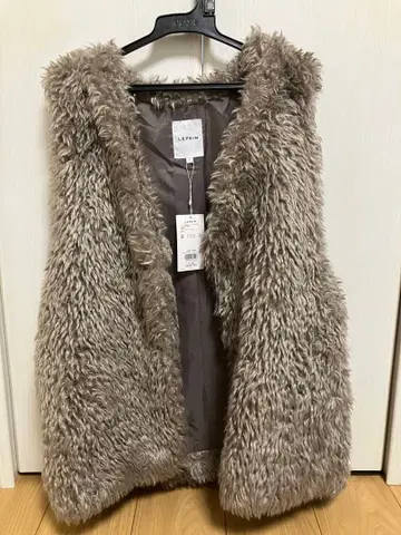 LEPSIM 렙심 모듬 퍼 베스트 그레이지 택 포함 미사용 새상품