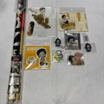 도쿄 리벤저스 코코노이 이치 태피스트리 아크릴 스탠드 키링 10점