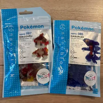 포켓몬 나노 블록 가브리아스&불꽃숭이 브릴리언트 샤이닝 버전