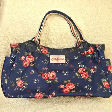 Cath Kidston 핸드백 파랑 장미 크리스마스