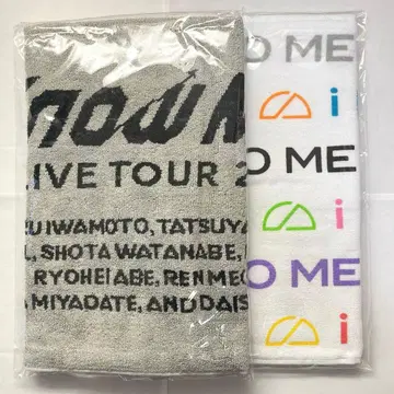 SnowMan 투어 타월 [ 2개 세트 ]