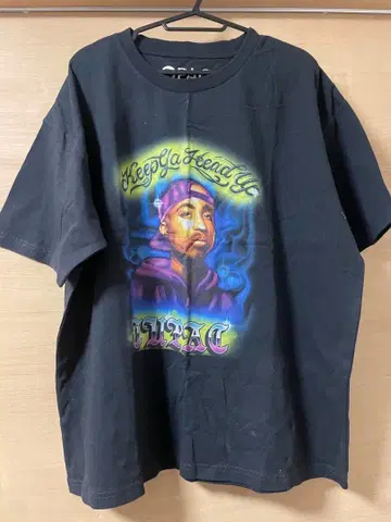 TUPAC 2PAC 티셔츠 L
