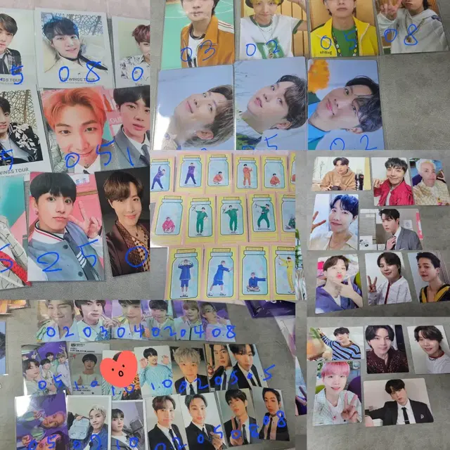 bts 방탄 머치 머스터 미니포카 모음