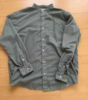 짐플렉스 버튼 다운 긴팔 셔츠