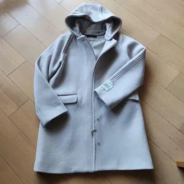 SHIPS 램스울 후드 부착 코트