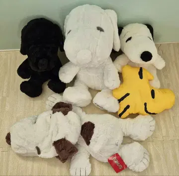 스누피 봉제 인형 묶음 판매
