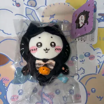 치이카와 검은 고양이 마스코트 하치와레 할로윈