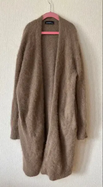 유나이티드 애로우즈 GREEN LABEL 가디건 베이지 모헤어