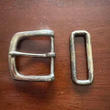 925 실버 버클 세트 일본제 빈티지