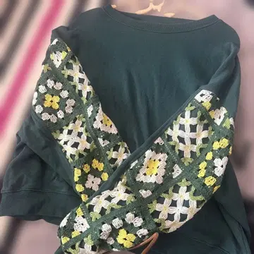 nico and 크로셰 콤비 풀오버