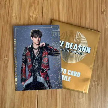THE REASON EXILE 포토 카드 TETSUYA 시크릿