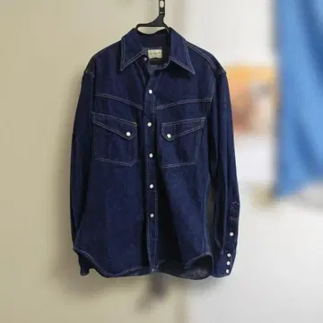웨어하우스 데님 셔츠