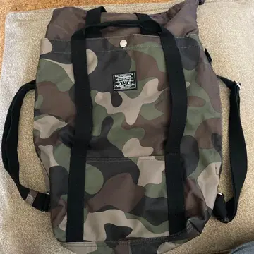 ROOTOTE 카모플라쥬 캔버스 백팩