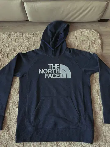 THE NORTH FACE 후드 부착 후드티 네이비