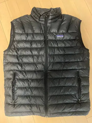 Patagonia 남성용 다운 스웨터 베스트 M 블랙 파타고니아 다운