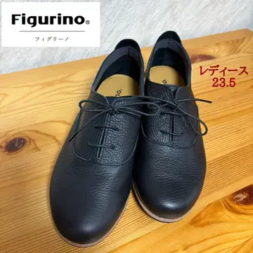 피그리노 Figurino 레이스업 슈즈 23.5 블랙