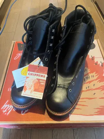 미사용 새상품 치페와 몽키 부츠