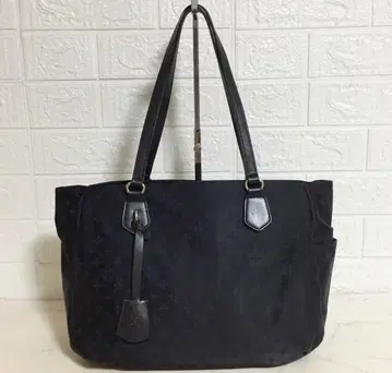 no38710 -G russet 러셋 가죽 나일론 토트 백