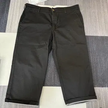 블랙 치노 팬츠 L 사이즈