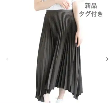 새상품 띠어리 정가 31,900엔 롱 스커트 플리츠