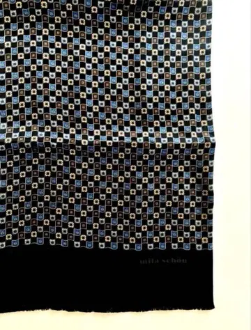 새상품급 [밀라 쇤] 머플러/스카프/남성용/네이비 컬러/실크 100%