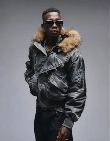 ander hunk 퍼 후드 MA-1 자켓 다크 그레이 n2b