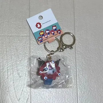 [ 미사용 새상품 ] 미야쿠미야쿠 x 산리오 키링 클리어 쿠로미
