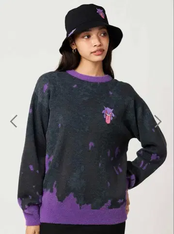 그라니프 포켓몬 No.0094 워셔블 자카드 니트 L 사이즈