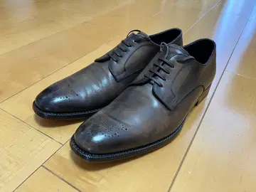 Ermenegildo Zegna 브라운 가죽 신발
