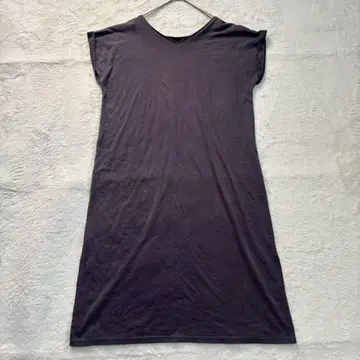 베이스먼트 온라인 롱 원피스/반팔 티셔츠 슬릿