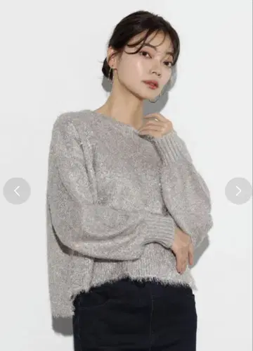 스콧 클럽 라메 니트