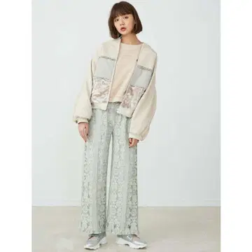 merry jenny 멜리제니 자카드 이소자이 돌먼 블루종