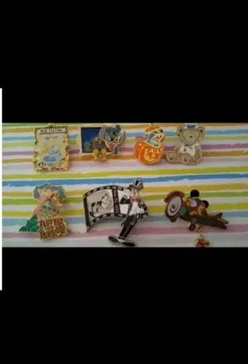 디즈니 핀 배지 TDR 타워 오브 테러 핀 배지 더피