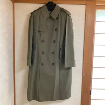 DAKS 올리브 그린 트렌치코트