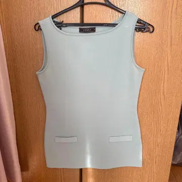 FOXEY 슬리브리스 상의 40 민트 그린