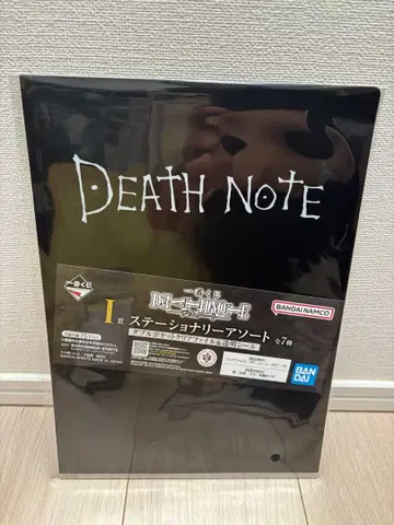 제일복권 DEATH NOTE I상 더블 포켓 클리어 파일 & 투명 씰