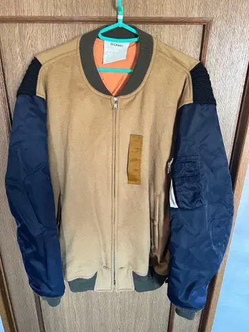 DIGAWEL MA-1 자켓 사이즈 3 베이지 네이비