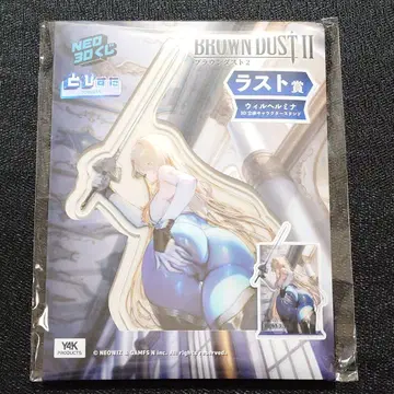 NEO 3D 복권 라스트상 윌헬미나 캐릭터 스탠드 라스트 원